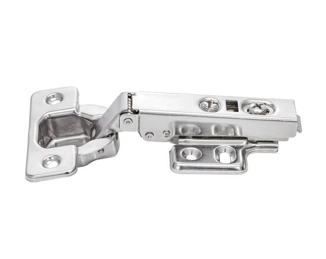 Opdekscharnier RVS SUS304 met soft close, 3D verstelbaar