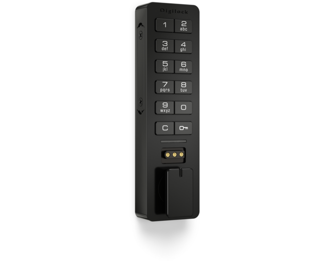 Versa keypad Mini mat zwart wisselende gebruiker, 30mm