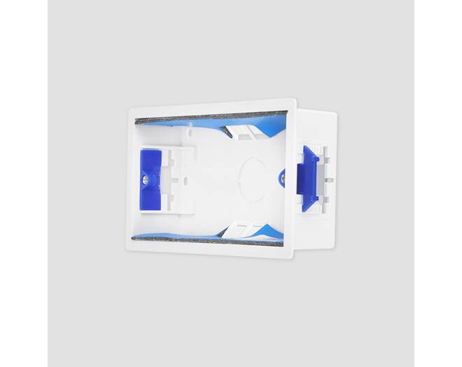2G Backbox/Plastic/47Mm Deep