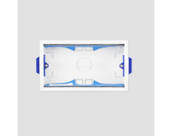 2G Backbox/Plastic/47Mm Deep