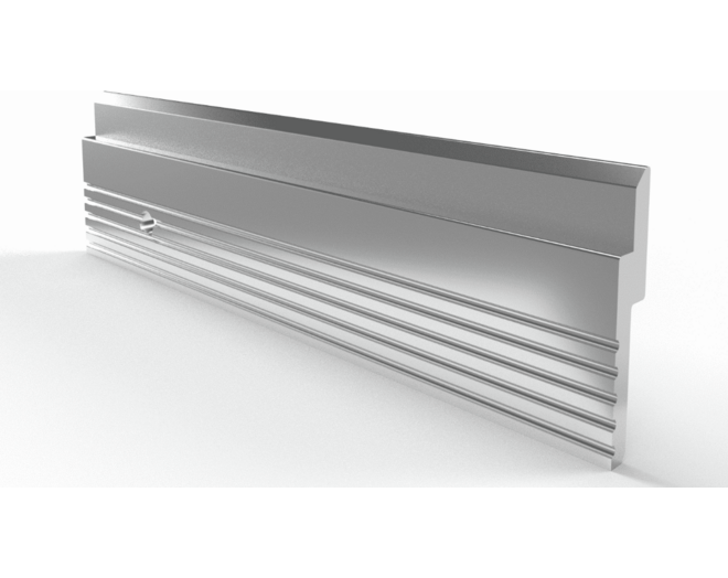 Paneelprofiel aluminium MF375 lengte 1250mm, diepte 6.35mm