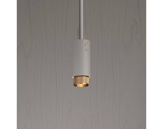 Exhaust Pendant/Linear/Stone/Brass
