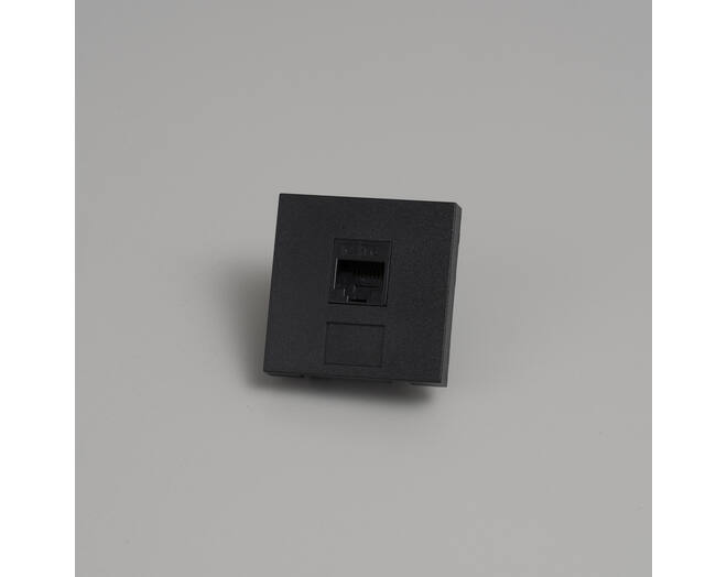 Rj45 Module/45Mm/Black