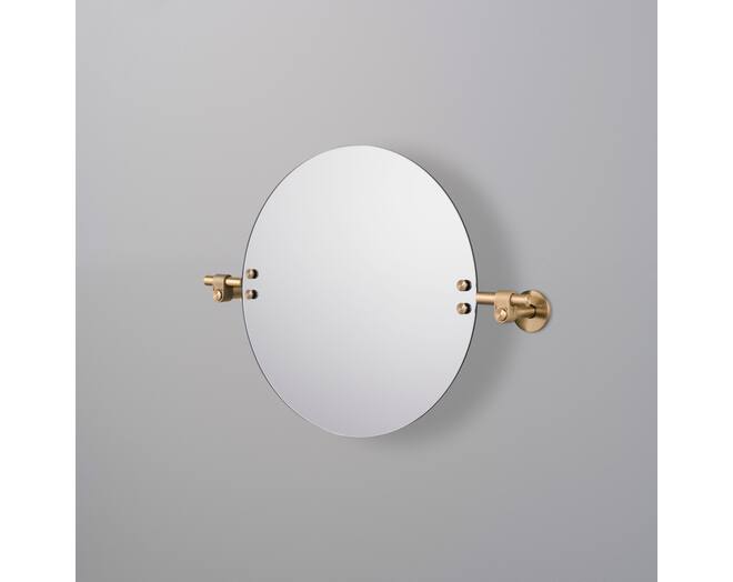 Mirror/Small 400Mm/15.7 Inches/Cast /Brass