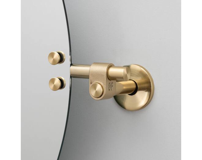 Mirror/Small 400Mm/15.7 Inches/Cast /Brass