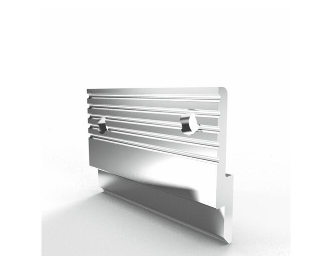 Paneelclip aluminium MF375 50.8mm breed, 20 stuks per doos