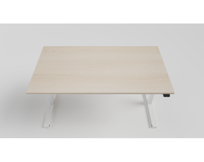 Bureaublad 1200x800x25mm Lindberg Eiken, inclusief 2 inserts