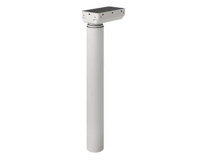 Kolom DL11HS, Wit, hoogte 560mm slag 650mm, 80Kg.
