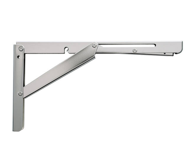Konsole RVS inklapbaar 307mm, hoogte 165mm