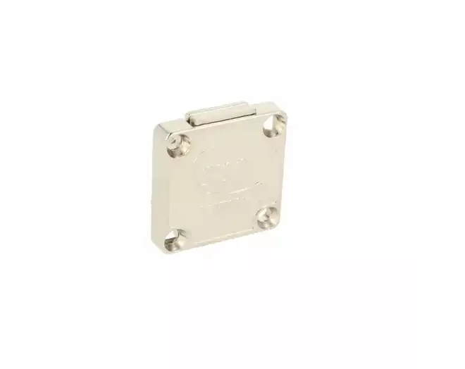 Oplegslot 850 sluiting KA E02, vernikkeld, cilinder vast