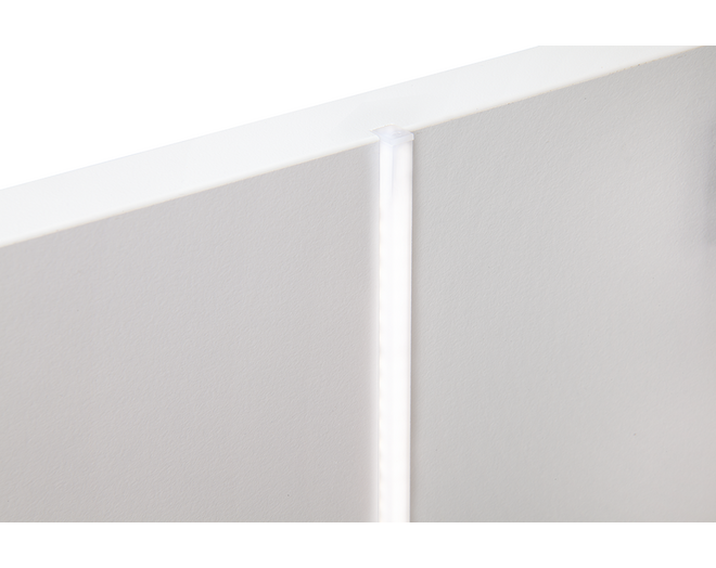 APEX-86 8x6mm met eindkapjes inbouw profiel lengte:
