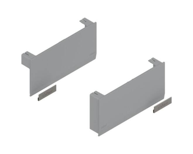 AVENTOS HK top SET afdekkappen L + R Lichtgrijs