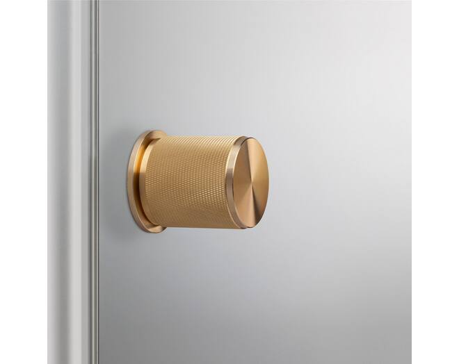 Door Knob Set/Cross/Brass