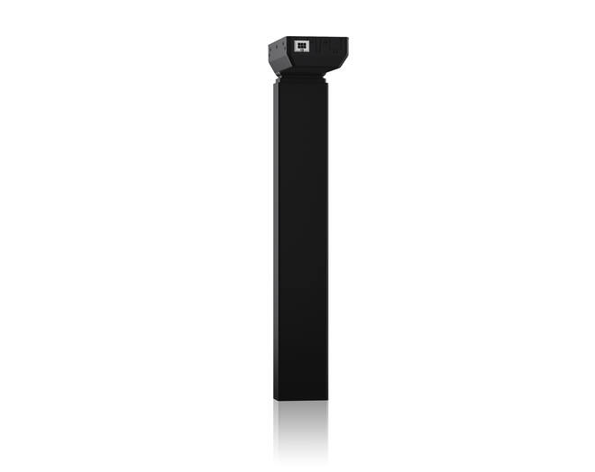 Kolom DL6 Experience, zwart, hoogte 560mm slag 650mm.