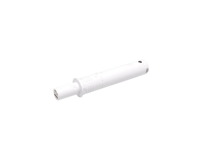 K Push Tech, kort, wit, magneet, slag 14mm