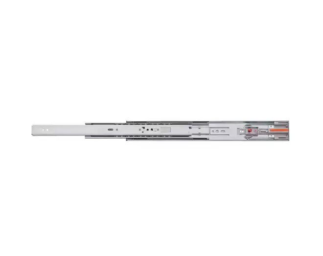 Ladegeleider RVS, lengte 400mm, SOFT CLOSE