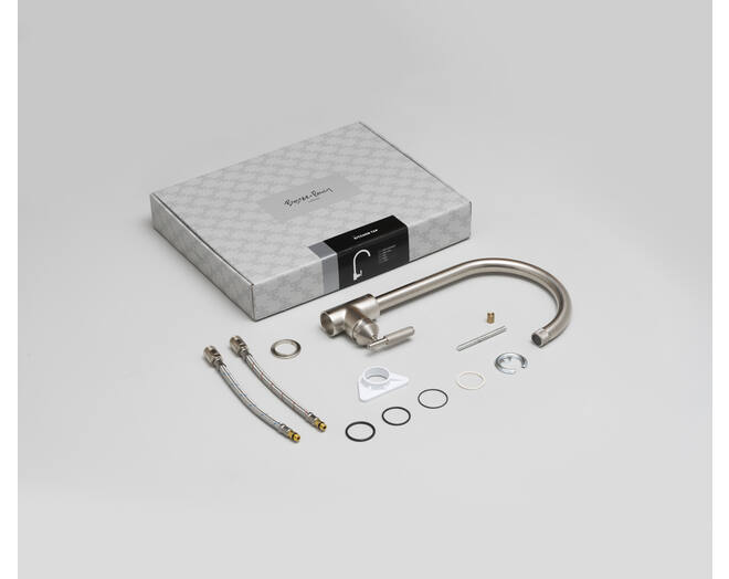 Type A Kitchen Tap/Cross/Mixer/Steel + Sp4688 EU