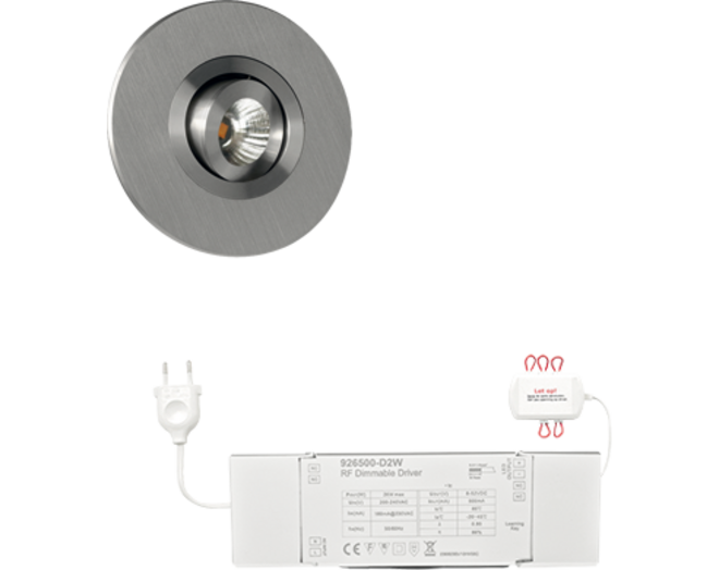 4x Monza rond Alu DTW 3000K-2200K+4x verleng+ MC easy basis