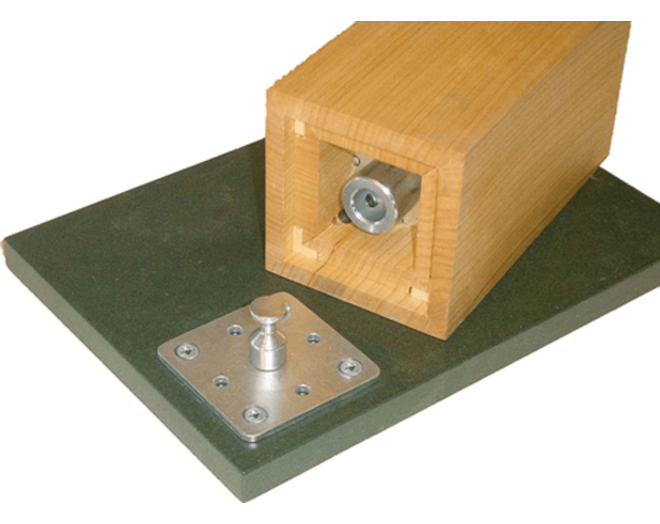 Fixissimo H-120, 120x120mm, hol, massief blad,