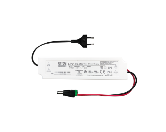 Driver XLG 24V/100W met WAGO + 1x Micro24 aansluiting