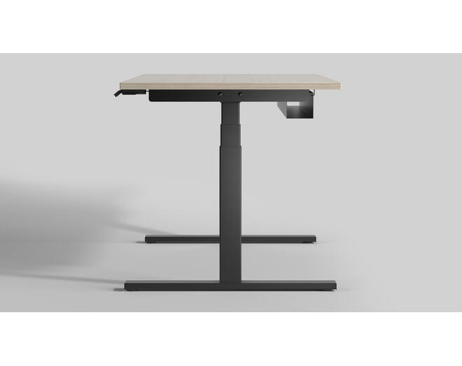 De Milano Solo. Kleur: Zwart RAL9005.