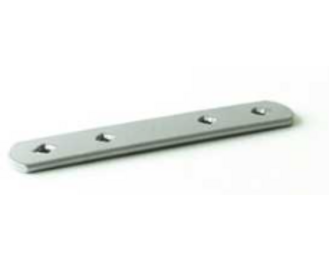 Frontverbindinsplaatje Dispensa antraciet, 110mm