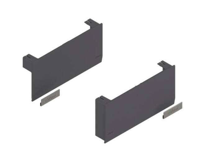 AVENTOS HK top SET afdekkappen L + R Diepgrijs