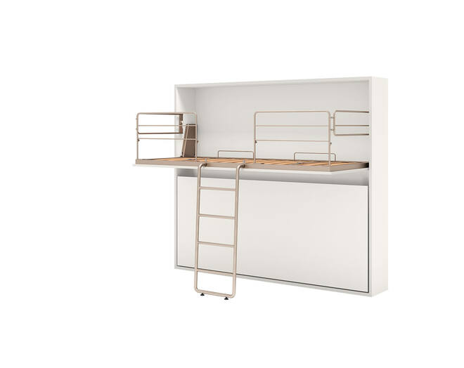 Boven-opklapbed UPPER1 horizontaal - frame 92 x 202cm