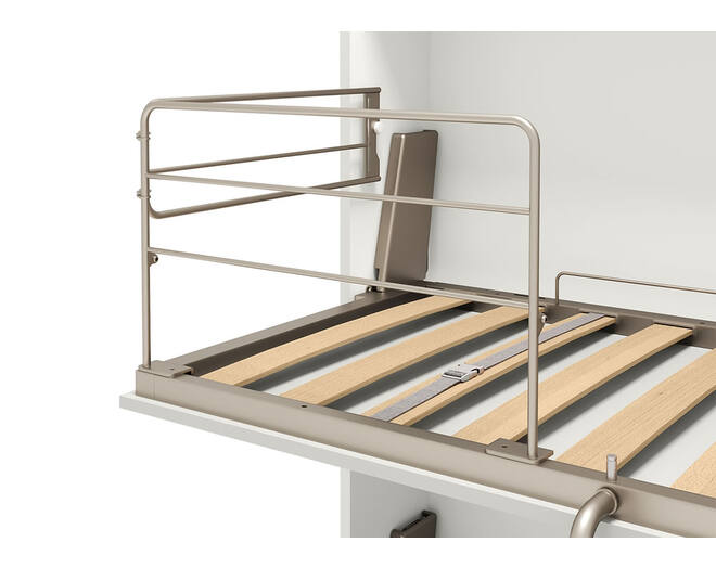 Boven-opklapbed UPPER1 horizontaal - frame 92 x 202cm