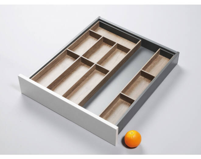Bestekindeling LEGRABOX corpus 60 en groter, D = 65cm,