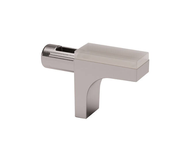 Plankdrager K LINE voor GLAS met rubberen plateau stift 5mm