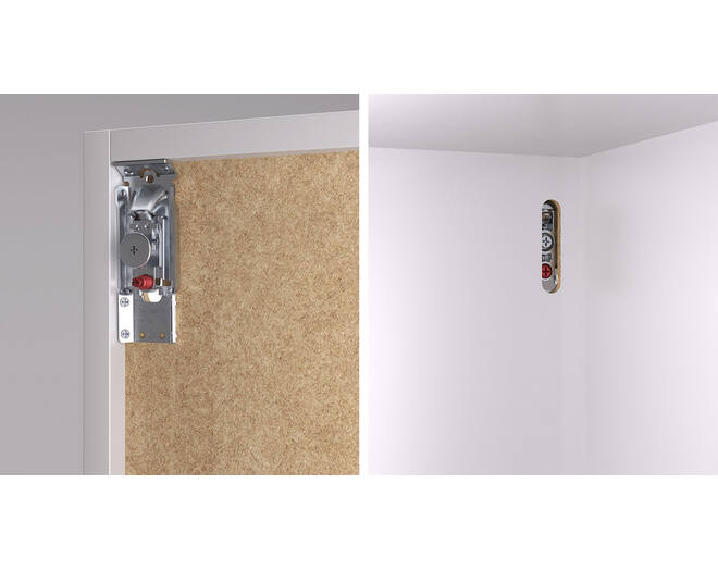 Kastophanger LIBRA H1 L/R bruikbaar, schroefversie