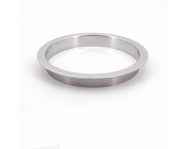Afvaldoorlaat rond RVS glans zonder deksel boormaat 146mm