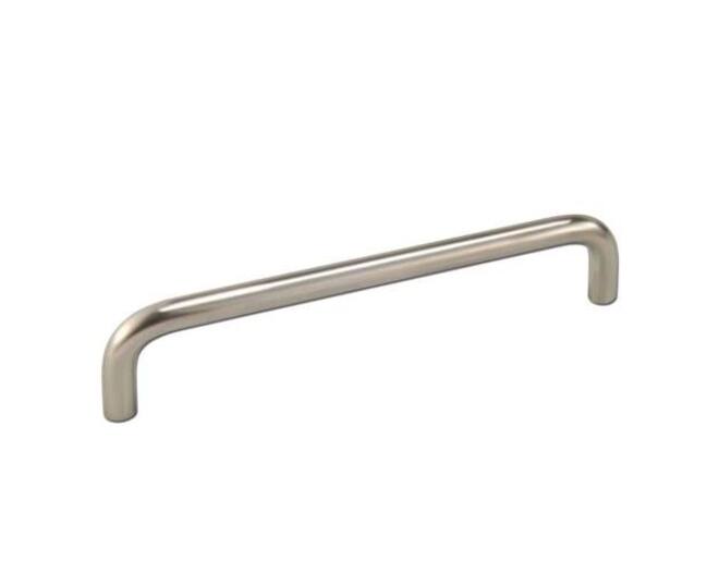 Greep 10x128mm recht, RVS look, totale lengte 138mm