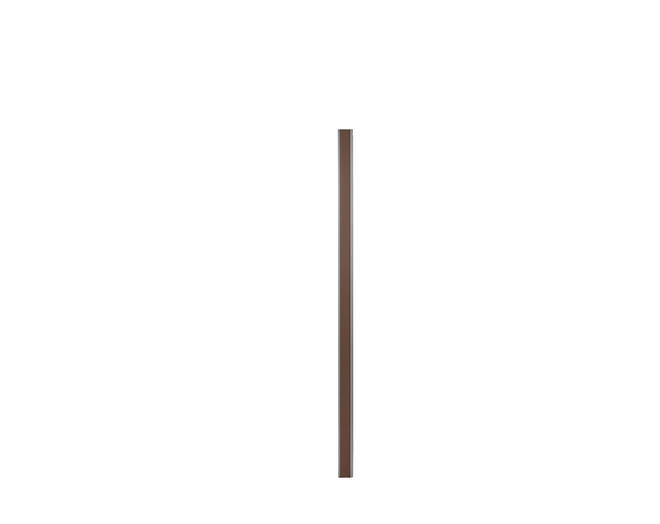 706191 B Series - Square Hanging Rod Brown, 3000mm