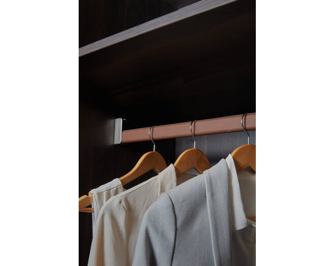 706191 B Series - Square Hanging Rod Brown, 3000mm