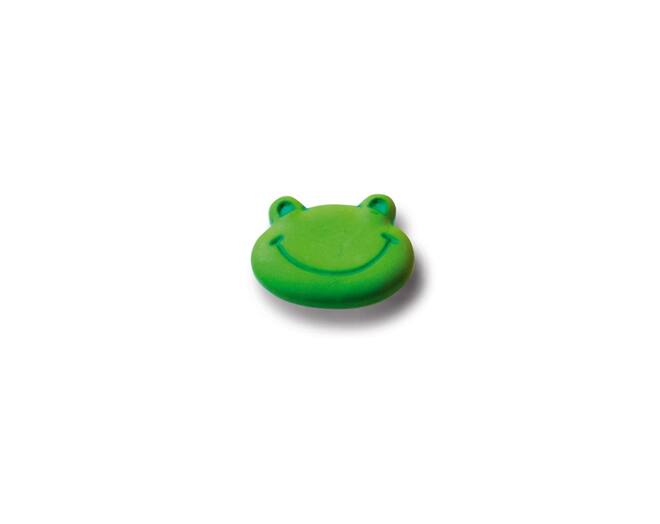 Knop nylon GROENE KIKKER SMILE-vorm 51x35mm