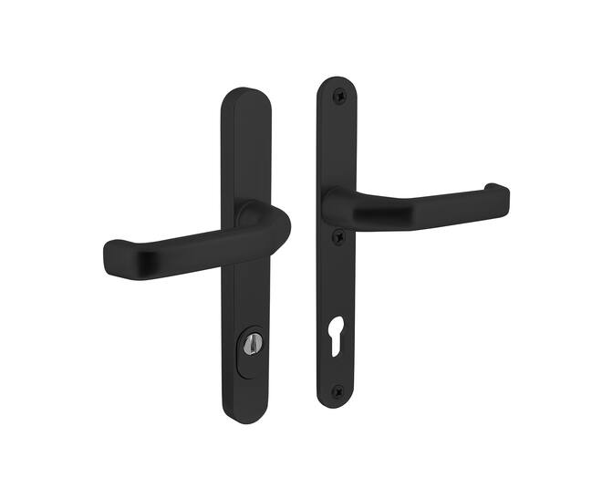 Smal SKG3 kruk/kruk PC 92mm+kerntrekbev. zwart