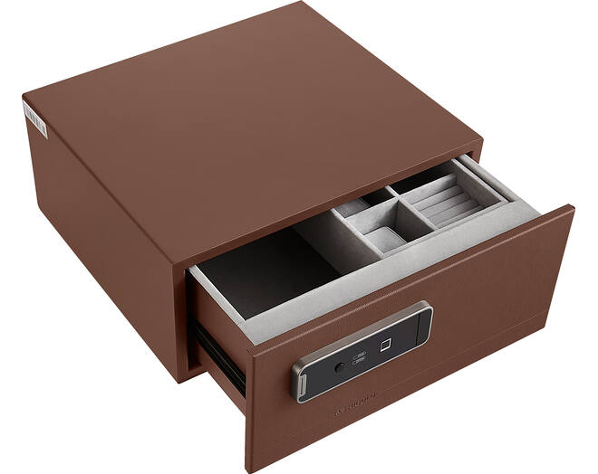 703297 B Series - Safe Box Brown