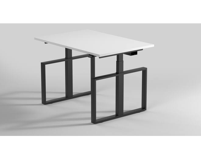 Square Enkel HS zwart inclusief frame 1500-2400mm.