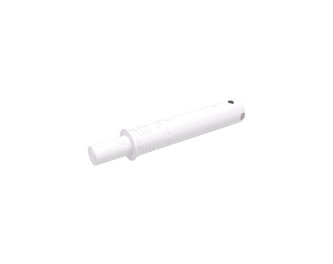 K Push Tech, kort, wit, buffer, slag 14mm