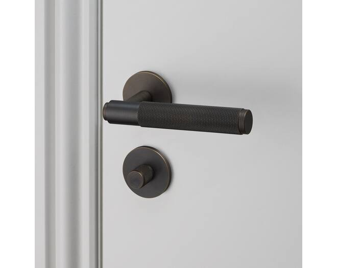 Thumbturn Lock/Cross/Smoked Bronze