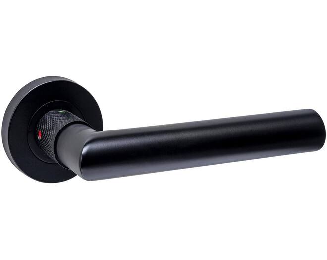 Deurkruk Sicura ø22mm met blokkeer mechanisme, zwart