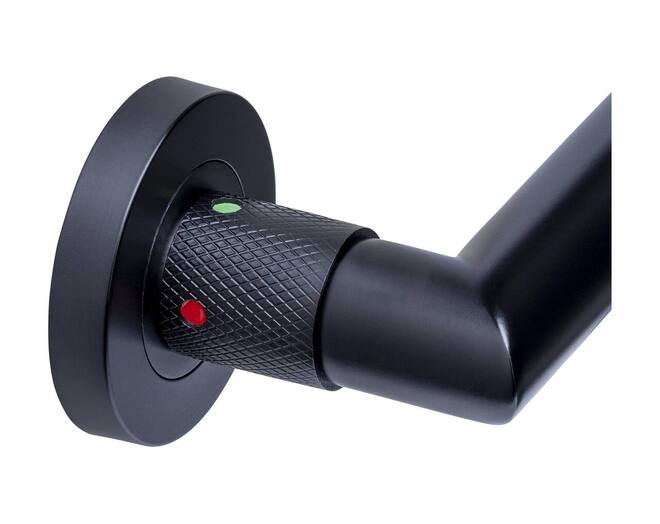 Deurkruk Sicura ø22mm met blokkeer mechanisme, zwart