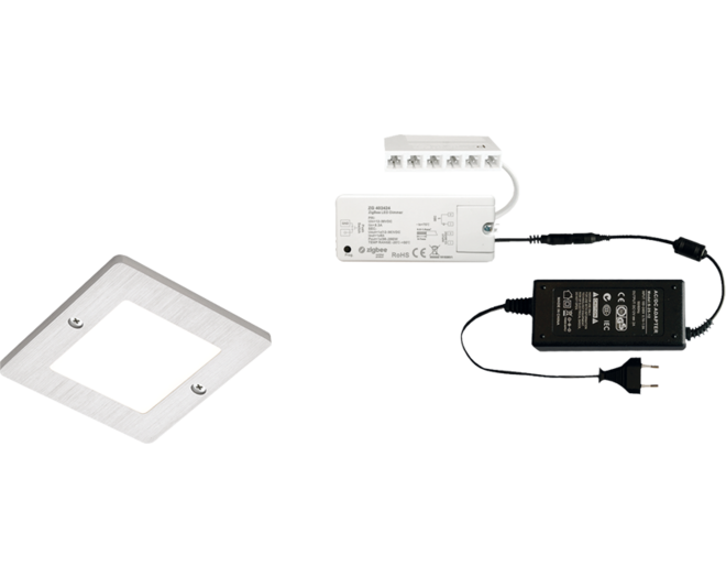 5x Polar XS-SE Alum. 24V + ZigBee ontvanger + Driver 36W
