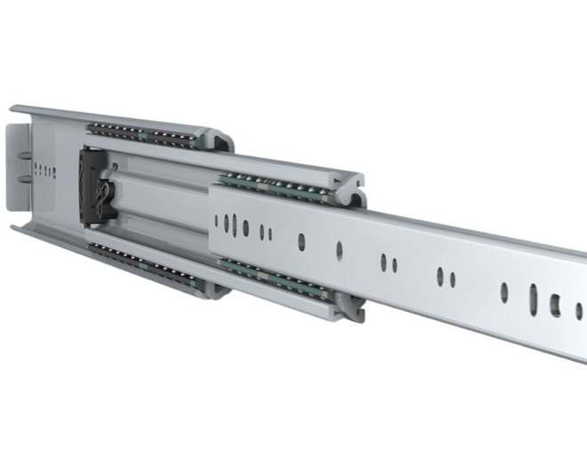 Ladegeleider TR7619D lock in/uit lengte 1000mm rechts