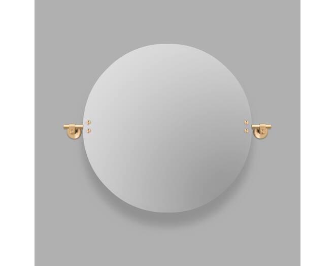 Mirror/Medium 600Mm/23.6 Inches/Cast /Brass