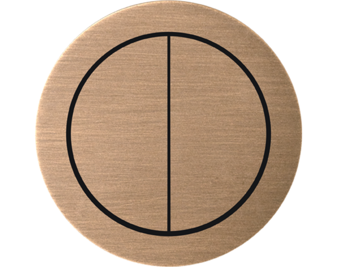 Rond 2.0 Multifit Push button 4X- light bronze