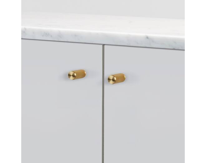 Furniture Knob/Linear/Set Of 2/Brass