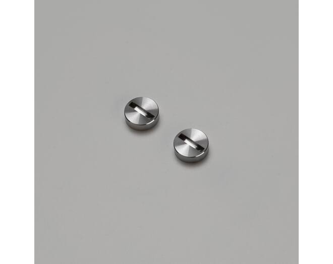 Plate Detail Kit/Coin Caps Only/Steel
